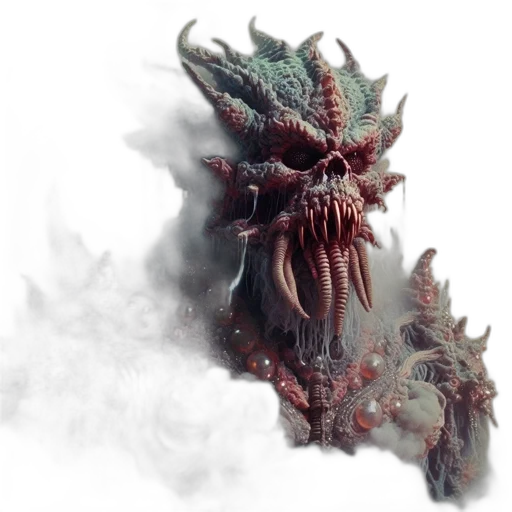 dragon, creature, mask, face transparent PNG cut-out