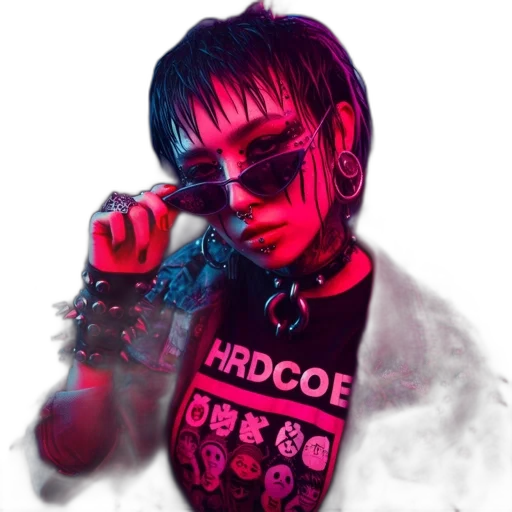jacket, face, robot, jewelry transparent PNG cut-out