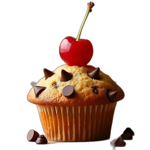 food, crown, photorealistic, 3d render transparent PNG cut-out