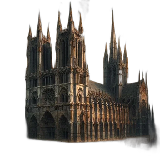building, crown, weapon, furniture transparent PNG cut-out