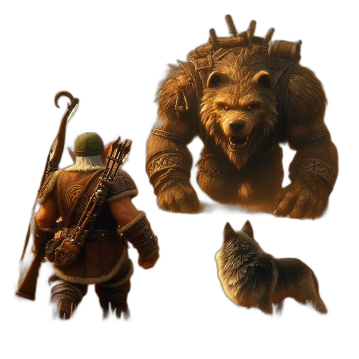 animal, creature, concept art, fantasy art transparent PNG cut-out