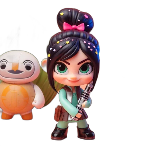 concept art, 3d render, three, colorful transparent PNG cut-out