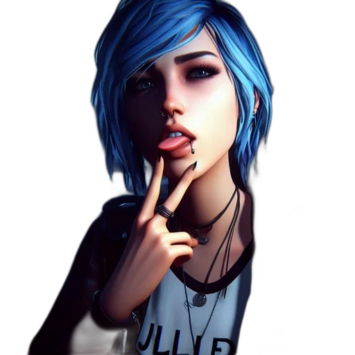 face, photorealistic, fantasy art, concept art transparent PNG cut-out