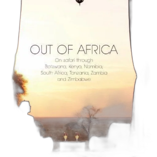 out, africa, safari, through transparent PNG cut-out