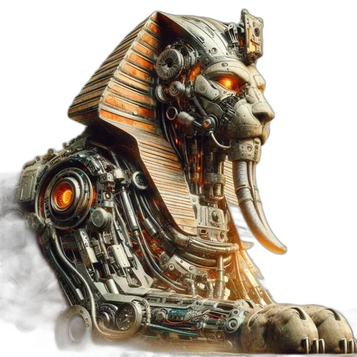 robot, mask, face, concept art transparent PNG cut-out