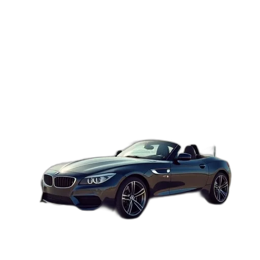 car, weapon, 3d render, photorealistic transparent PNG cut-out