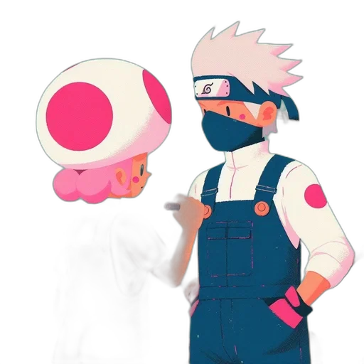 mask, creature, staff, weapon transparent PNG cut-out
