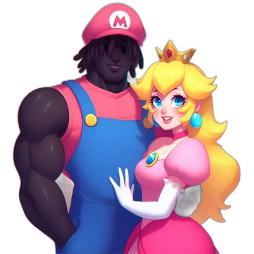 dress, crown, weapon, robot transparent PNG cut-out
