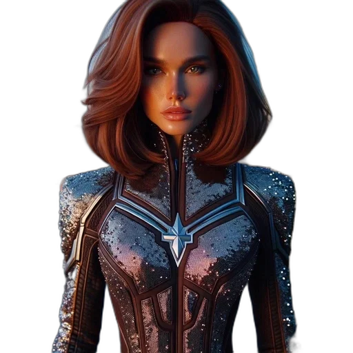 jacket, robot, dress, comic book art transparent PNG cut-out