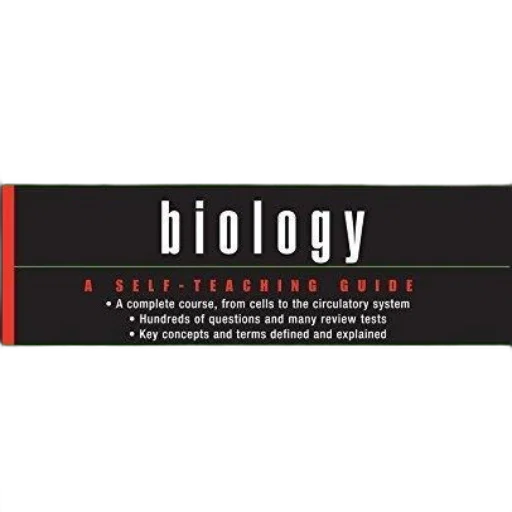book, cover, biology, self-teaching transparent PNG cut-out