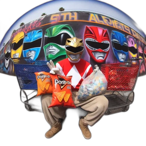 mask, jacket, robot, hat transparent PNG cut-out