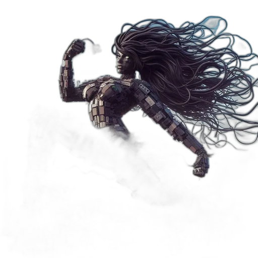 hair, creature, dragon, animal transparent PNG cut-out