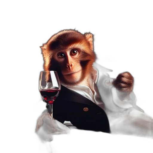 animal, photorealistic, concept art, 3d render transparent PNG cut-out