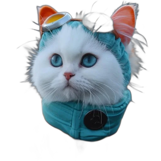 jacket, hat, animal, creature transparent PNG cut-out