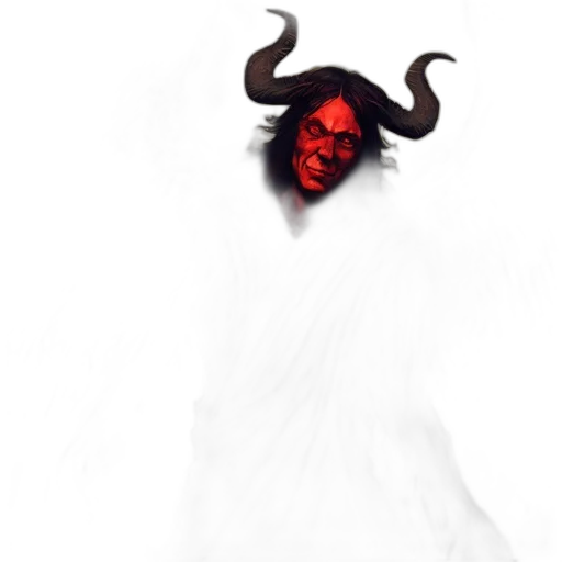 creature, mask, hair, animal transparent PNG cut-out