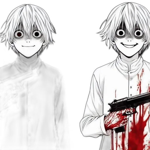 weapon, mask, face, anime transparent PNG cut-out