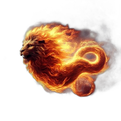 dragon, hair, animal, staff transparent PNG cut-out