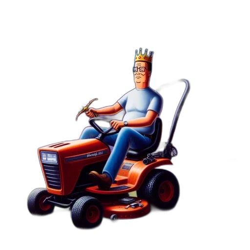 robot, furniture, car, crown transparent PNG cut-out