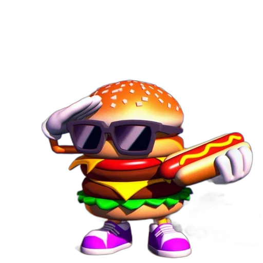 food, weapon, staff, robot transparent PNG cut-out
