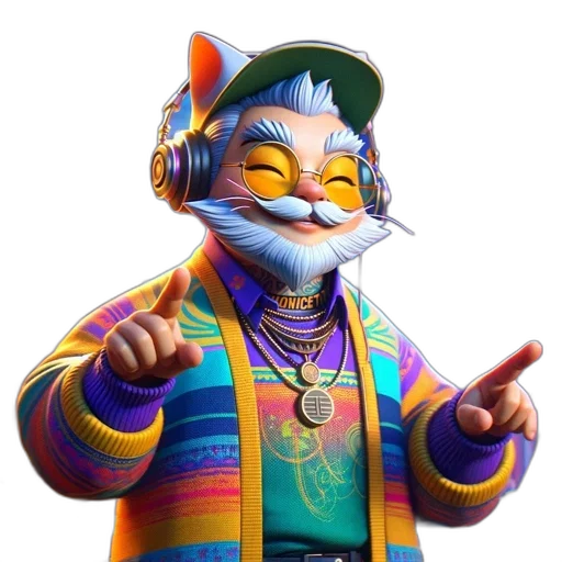 staff, jacket, mask, animal transparent PNG cut-out