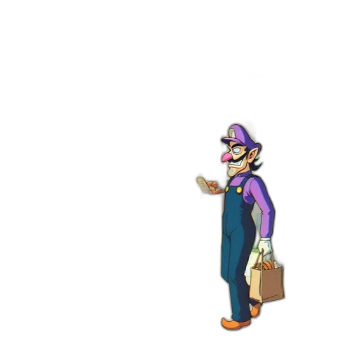 staff, hat, robot, weapon transparent PNG cut-out