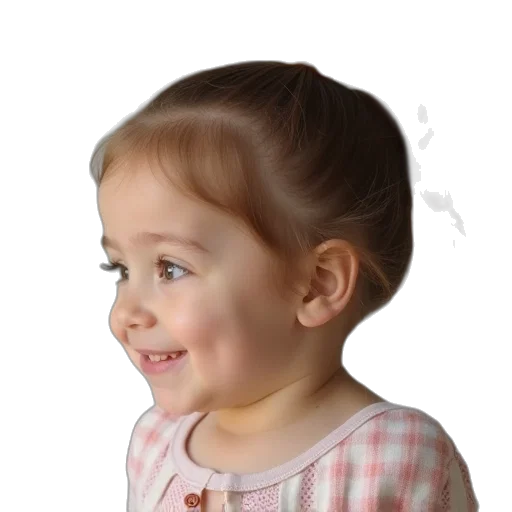 face, hair, crown, staff transparent PNG cut-out