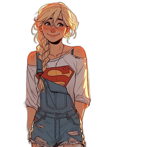 dress, comic book art, cartoon, concept art transparent PNG cut-out