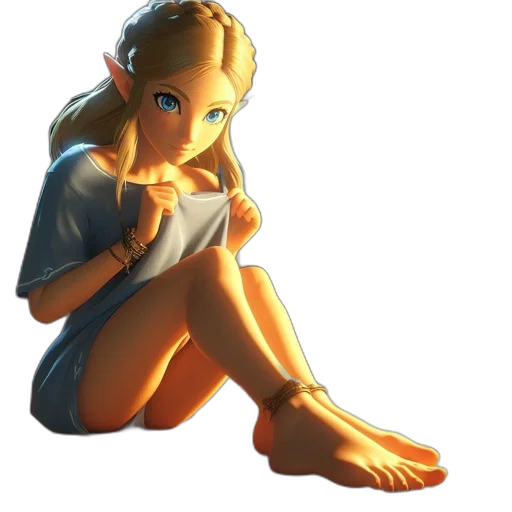 dress, staff, face, sword transparent PNG cut-out