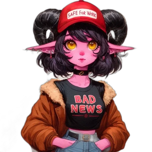 hat, jacket, creature, dragon transparent PNG cut-out