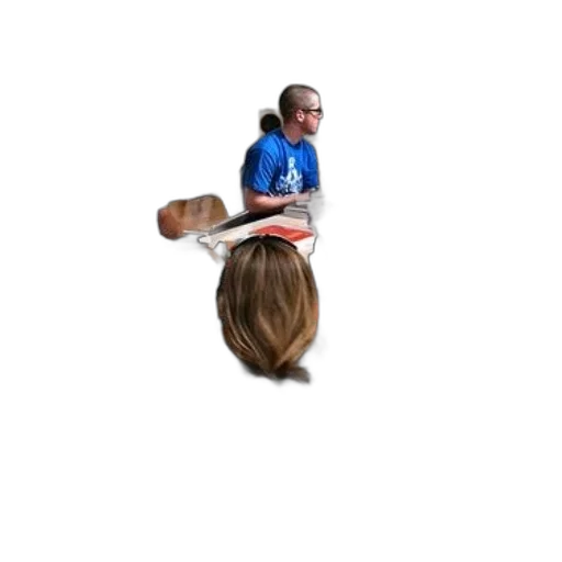 hair, staff, hat, creature transparent PNG cut-out