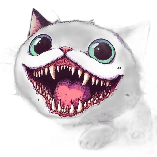 creature, animal, face, concept art transparent PNG cut-out