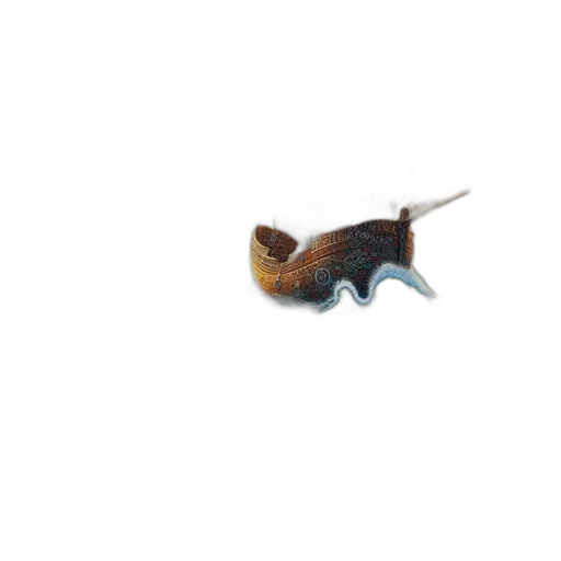 dragon, animal, creature, staff transparent PNG cut-out