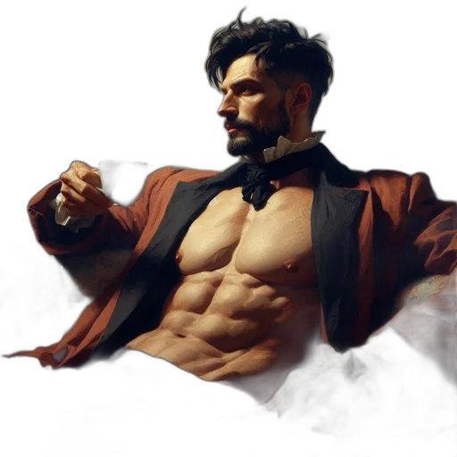 concept art, fantasy art, photorealistic, cyberpunk transparent PNG cut-out