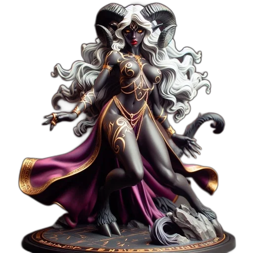 concept art, fantasy art, comic book art, dark transparent PNG cut-out