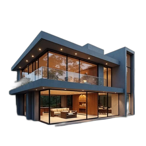 building, furniture, 3d render, photorealistic transparent PNG cut-out
