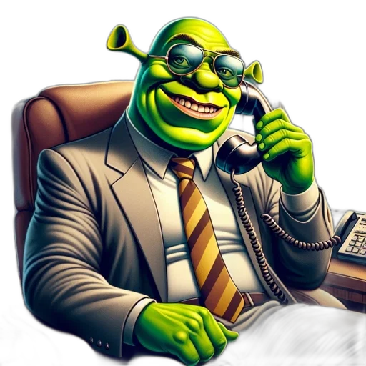 staff, concept art, shrek, animated transparent PNG cut-out
