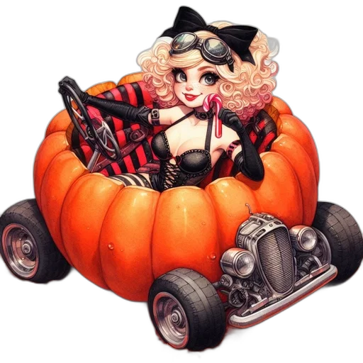 car, pixel art, concept art, cartoon transparent PNG cut-out