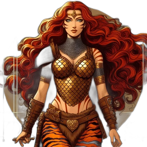 fantasy art, comic book art, concept art, pixel art transparent PNG cut-out
