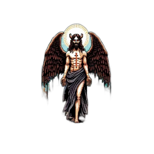 fantasy art, pixel art, concept art, comic book art transparent PNG cut-out
