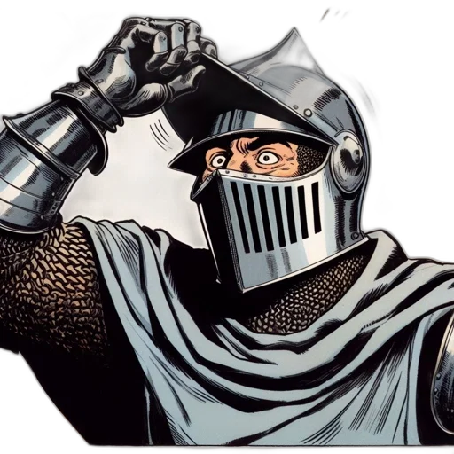 mask, weapon, sword, robot transparent PNG cut-out