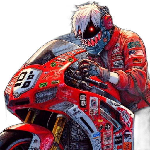 robot, jacket, weapon, cyberpunk transparent PNG cut-out