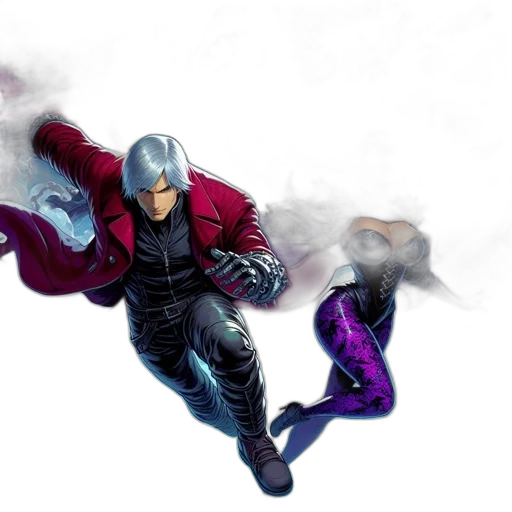 concept art, comic book art, fantasy art, 3d render transparent PNG cut-out