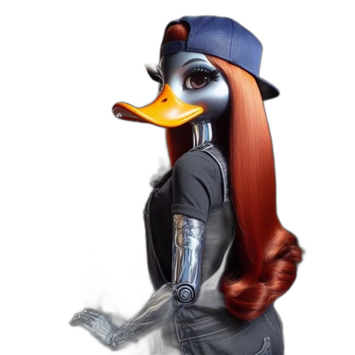 animal, jacket, hat, concept art transparent PNG cut-out