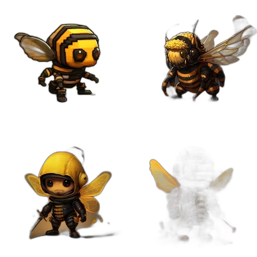concept art, 3d render, pixel art, fantasy art transparent PNG cut-out