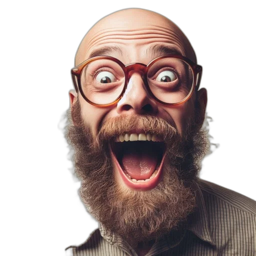 face, staff, photorealistic, man transparent PNG cut-out