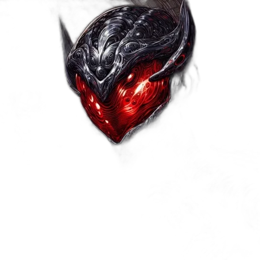 dragon, mask, creature, hair transparent PNG cut-out