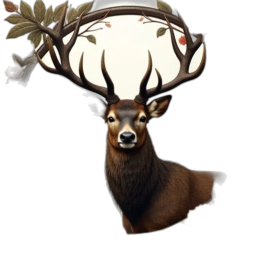 crown, animal, creature, staff transparent PNG cut-out