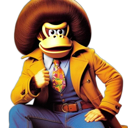 jacket, hat, animal, robot transparent PNG cut-out