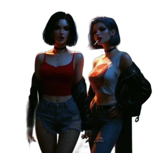 jacket, concept art, 3d render, cyberpunk transparent PNG cut-out