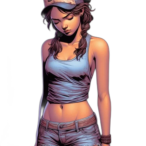 comic book art, concept art, cartoon, fantasy art transparent PNG cut-out
